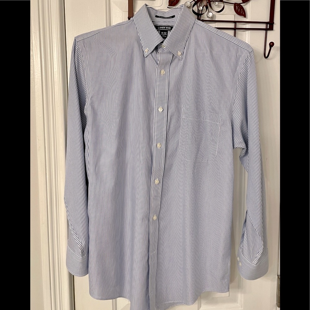 Men’s Lands End Shirt 15 32